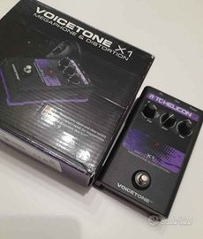 TC HELICON X1 pedale per voce