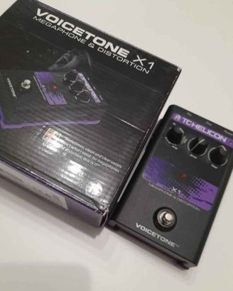 TC HELICON X1 pedale per voce