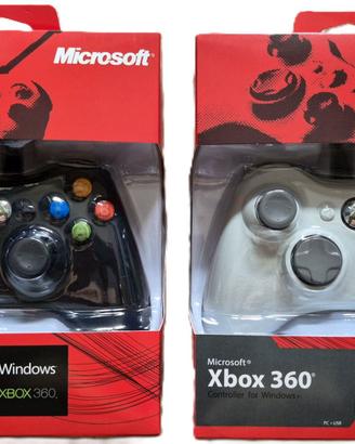Controller Xbox 360 Microsoft USB JoyPad per PC