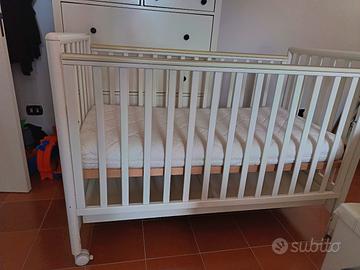lettino culla 'pali' con materasso 
