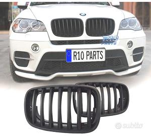 GRIGLIA BMW X5 E70 X6 E71 07-14 COLORE NERO OPACO
