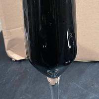 Set Flute in vetro nero