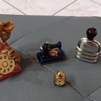Lotto piccoli soprammobili vintage decorativi