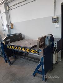 Banco da lavoro motorizzato per lucidatura