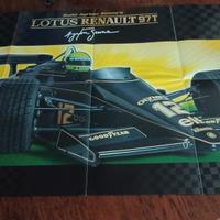Manifesto Lotus Ayrton Senna 