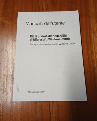 Manuale dell'utente del Kit di preinstallazione OE