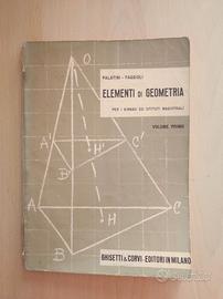 Elementi di Geometria. Vol. I. Palatini Faggioli