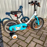 BICI 14' BTWIN arctic 100 Bambino 3-5 ANNI