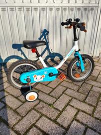 BICI 14' BTWIN arctic 100 Bambino 3-5 ANNI