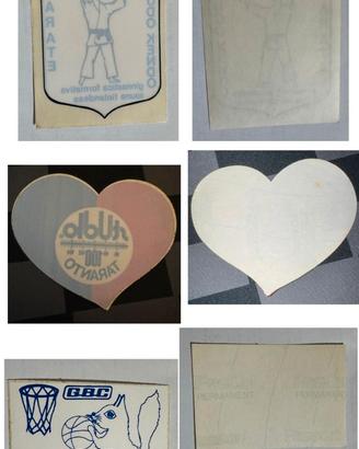 Adesivi Puglia anni '80 - 16 pz.
