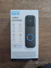 Blink video doorbell Nuovo mai aperto Alexa plus