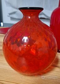 Vaso Venini Balloton Rosso