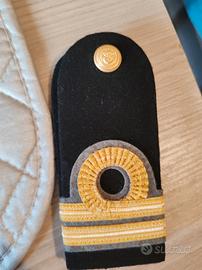 coppia di controspalline sottotenente di vascello 
