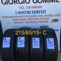 Gomme usate 215/65/15-C disponibile Montaggio
