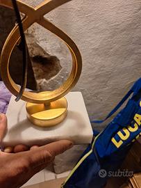 lampada Nuova Con cappello srta cotone avorio