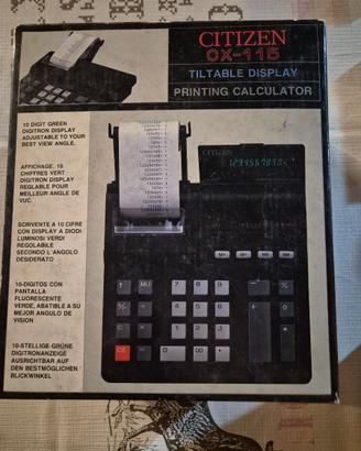 Calcolatrice scrivente citizen cx-115