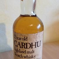 Bottiglia Whisky CARDHU