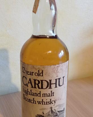 Bottiglia Whisky CARDHU