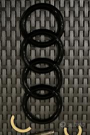 🏁 Logo Audi Nero Lucido