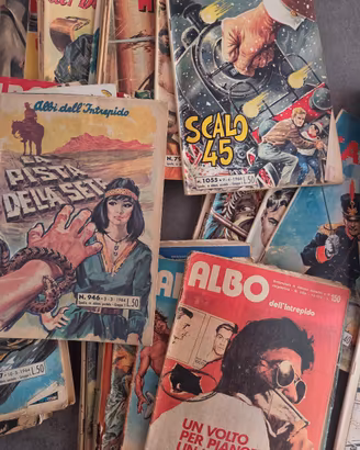 Lotto fumetti vintage anni 60