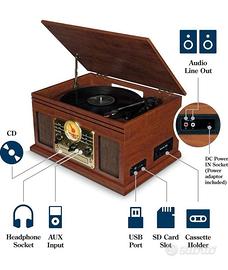 Lettore dischi vinile vintage