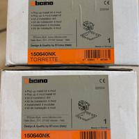 kit BTICINO TORRETTE PRESE SCRIVANIA