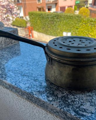 Scaldino pentola vintage