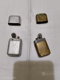 Coppia di Accendini Vintage da Trincea