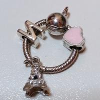 portachiavi pandora con charme