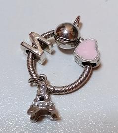 portachiavi pandora con charme