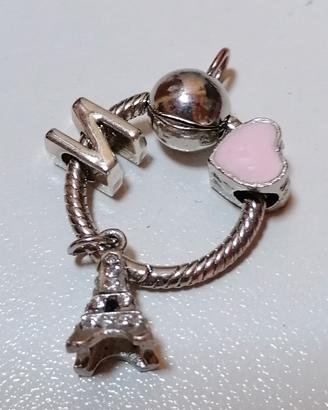 portachiavi pandora con charme