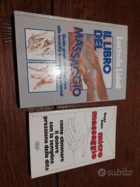 Lotto 2 libri Massaggio