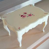 Raro portagioie/oggetti in plastica antica