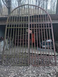 cancello ferro battuto
