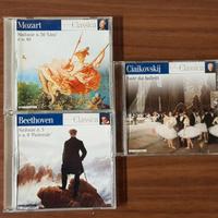 CD musica Classica Mozart, Beethoven, Ciaikovskij