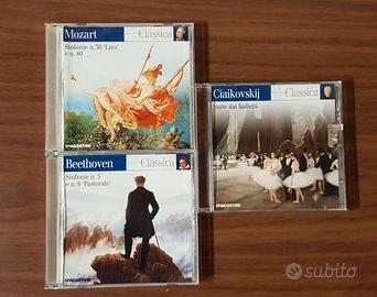 CD musica Classica Mozart, Beethoven, Ciaikovskij