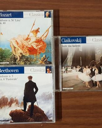 CD musica Classica Mozart, Beethoven, Ciaikovskij
