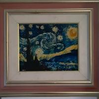 quadro dipinto ad olio con cornice riproduzione