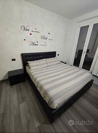 letto matrimoniale con contenitore 