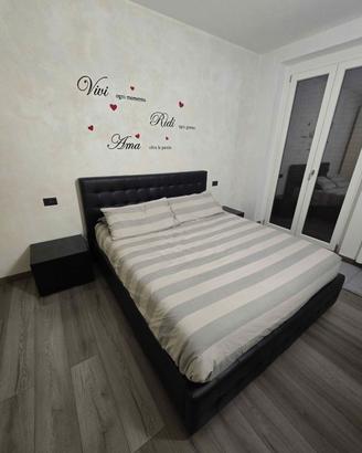 letto matrimoniale con contenitore 
