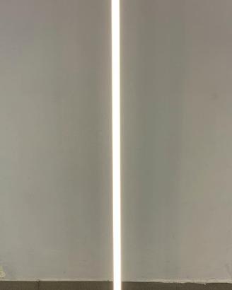 Lampada terra Led tubolare bianco/touch dimmer