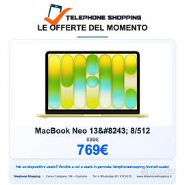 Apple MacBook Neo 13″ 8/512