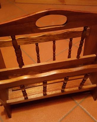 portariviste in legno