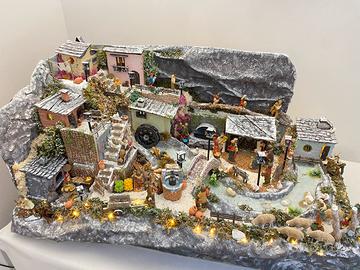 Presepe artigianale – fatto a mano,trattabile