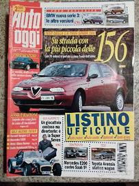 AUTO OGGI 1997 1998 Alfa 156 166, BMW Z 3, GOLF 4°