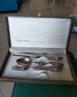 posate in argento 800