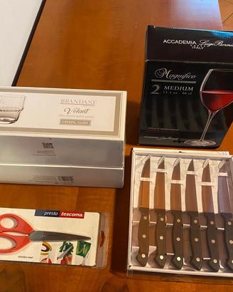 Kit Chef & Sommelier: Vetri Pregiati e Lame Acciai