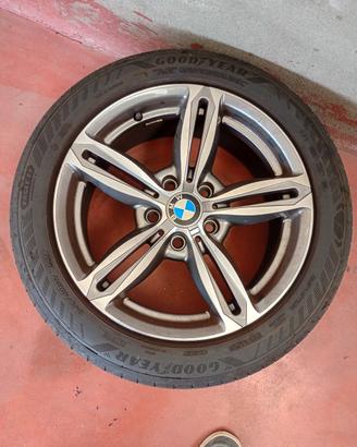 4 gomme e cerchi BMW serie 5