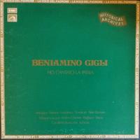 Lp beniamino gigli ho cantato la patria 33 giri