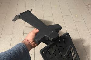 Portatarga originale ktm duke 21-23